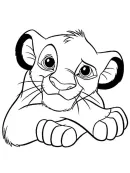 Lion King kleurplaat 5